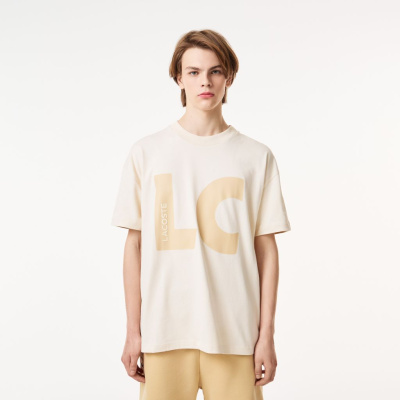 Мужская хлопковая футболка Lacoste
