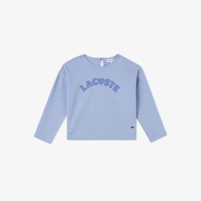 Детская хлопковая футболка Lacoste