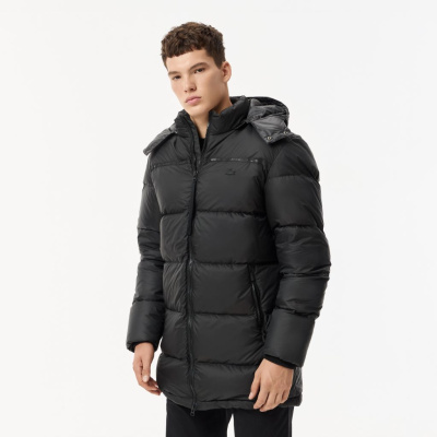 Мужская длинная куртка-пуховик Lacoste