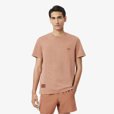 Мужская футболка Lacoste из хлопка