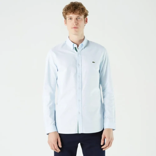 Мужская рубашка Lacoste приталенного кроя