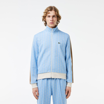 Мужская жаккардовая толстовка Lacoste PARIS с монограммой