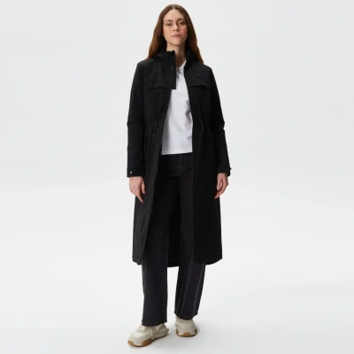 Женская утеплённая куртка-парка Lacoste с эластичным поясом