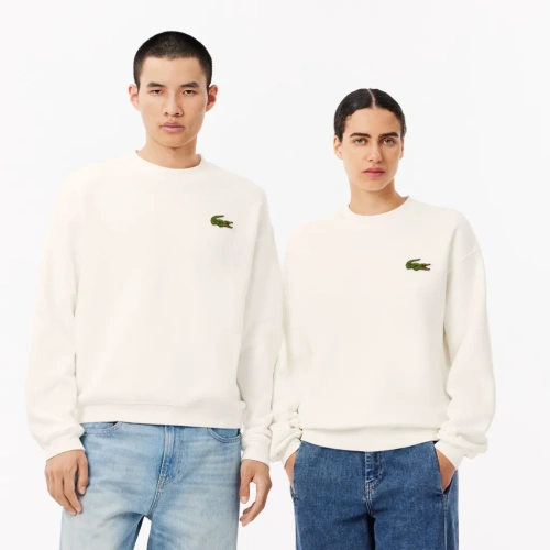 Флисовый свитшот Lacoste унисекс
