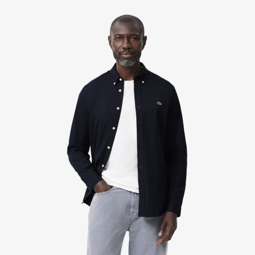 Мужская хлопковая рубашка Lacoste