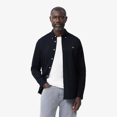 Мужская хлопковая рубашка Lacoste
