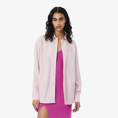 Женская рубашка Lacoste из хлопка