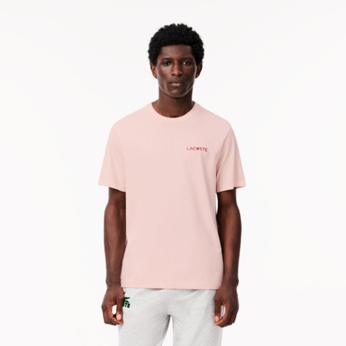 Мужская футболка для дома Lacoste из хлопка