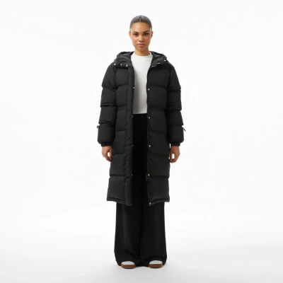 Женская парка Lacoste с капюшоном