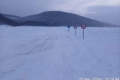 В Ленском районе Якутии открыли автозимник на автодороге «Умнас» / ЯСИА   