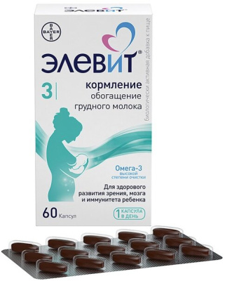 Элевит Кормление капс. №60
