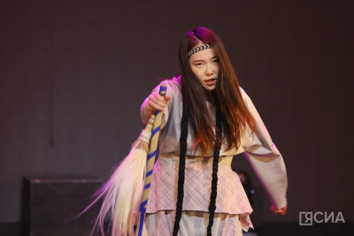 Якутские студенты готовятся к премьере мультимедийного спектакля «Лики Олонхо 2.0» / Мария Горохова   