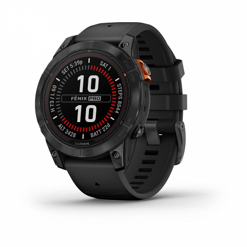 Смарт-часы Garmin Fenix 7 Pro Solar (Slate Gray/Black) (010-02777-01)