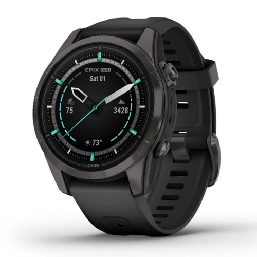 Смарт-часы Garmin Epix Pro Gen 2 42mm Sapphire (Carbon Gray) (010-02802-15)