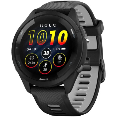 Смарт-часы Garmin Forerunner 265 (Black/Powder Gray) (010-02810-00)
