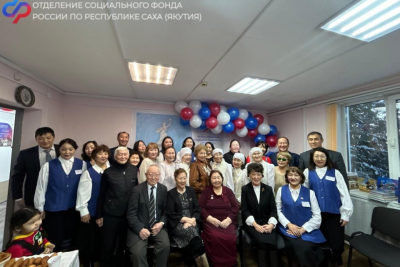 Центр общения старшего поколения открыли в Верхневилюйске / ЯСИА   