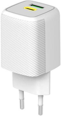 Зарядное устройство Red Line NQC-9 20 Вт USB / USB-C Белое