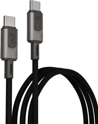 Кабель VLP Force Line USB-C / USB-С 1,2 м 5 А Чёрный