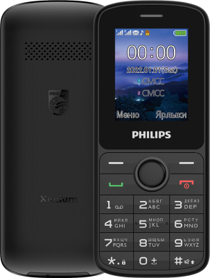 Мобильный телефон Philips Xenium E2101 Чёрный