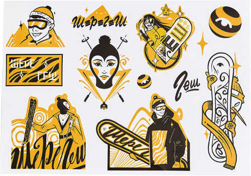 Лист-ст MySiberia 7 шт А5