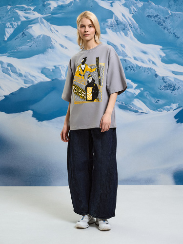 Футболка MySiberia «Моя Сибирь» XL Серая