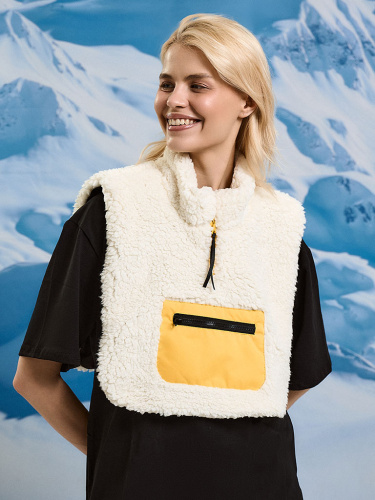 Манишка (воротник) Бежевая