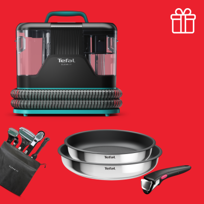 Моющий пылесос IZ5020F0 + Набор посуды Tefal Ingenio L8813S75 в подарок