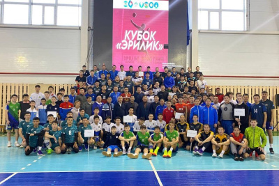 В Чурапчинском районе дали старт республиканскому турниру по волейболу «Кубок Эрилик» / Дьулустаан Сергеев   
