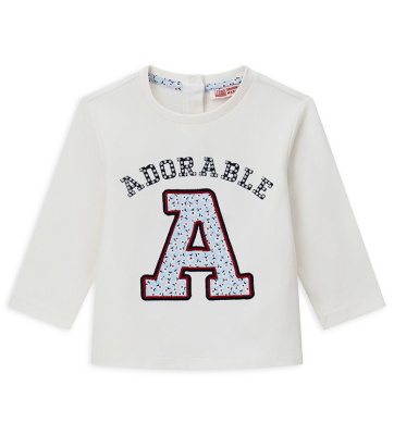 Лонгслив для маленькой девочки