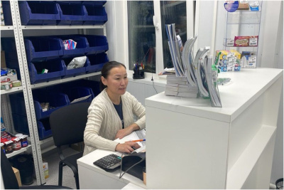 Два модульных почтовых отделения открыли в Якутии / Мария Горохова   Республика Саха (Якутия)