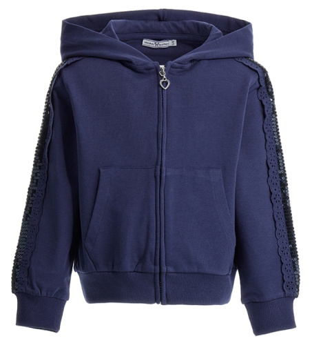Толстовка на молнии для девочки