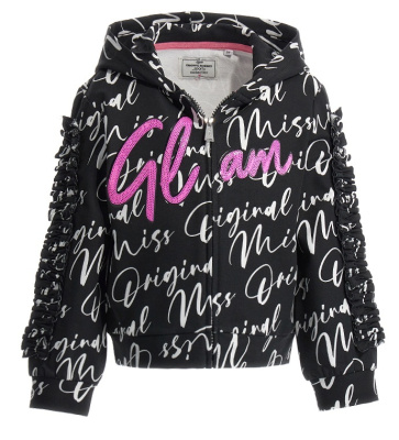 Толстовка на молнии для девочки