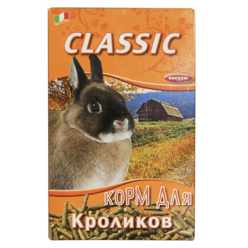 Fiory корм для кроликов Classic гранулированный 680 г повседневный для взрослых Импортный корм 1 уп. х 1 шт. х 0.785 кг
