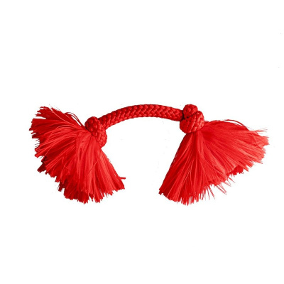 Playology Dri-tech Rope игрушка для собак мелких пород, жевательный канат, с ароматом говядины, маленький, красный для взрослых породы мелкого размера Китай 1 уп. х 1 шт. х 36 кг