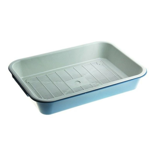 Homecat Atlantis лоток для кошек с сеткой - 36,5х26х6,5 см для всех возрастов Россия 1 уп. х 1 шт. х 0.4 кг