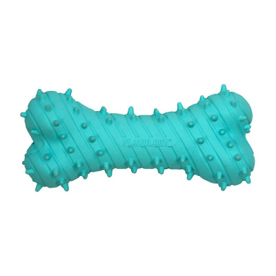 Playology Puppy Teething Bone игрушка для щенков 4-8 месяцев, дентальная жевательная косточка, с ароматом арахиса, голубая для щенков для всех пород Китай 1 уп. х 1 шт. х 0.22 кг