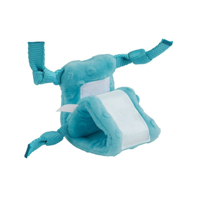 Playology Puppy Sensory Snail игрушка для щенков мелких и средних пород 8-16 недель, сенсорная плюшевая улитка, с ароматом арахиса, голубая для щенков породы мелкого размера Китай 1 уп. х 1 шт. х 0.09 кг