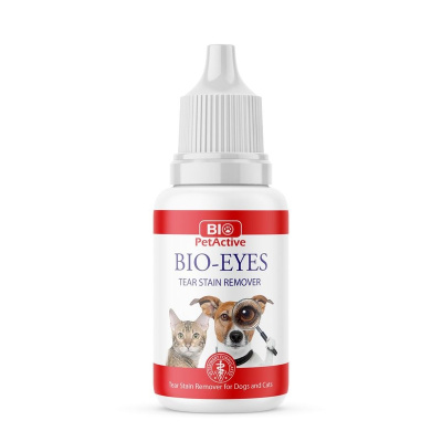 Bio PetActive Bio-Eyes Tear Stain Remove лосьон для удаления слезных дорожек у кошек и собак - 50 мл для взрослых для всех пород Турция 1 уп. х 1 шт. х 0.05 кг