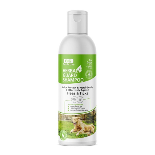 Bio PetActive Herbal Guard шампунь для собак, с экстрактами трав - 250 мл для взрослых для всех пород Турция 1 уп. х 1 шт. х 0.25 кг