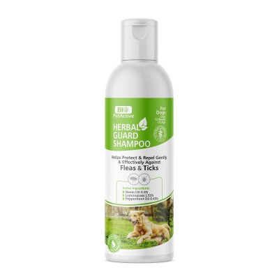 Bio PetActive Herbal Guard шампунь для собак, с экстрактами трав - 250 мл для взрослых для всех пород Турция 1 уп. х 1 шт. х 0.25 кг
