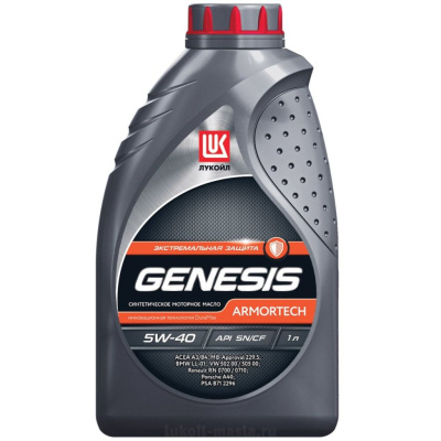 Масло моторное ЛУКОЙЛ GENESIS ARMORTECH 5W-40 1 л