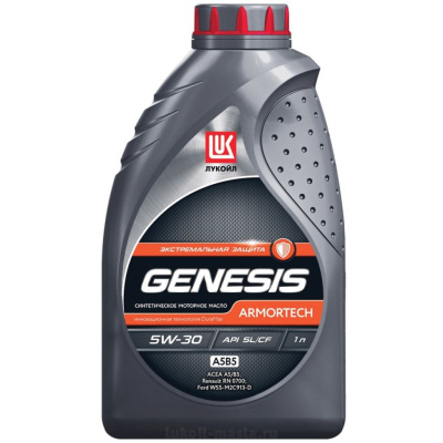 Масло моторное ЛУКОЙЛ GENESIS ARMORTECH A5B5 5W-30 1 л