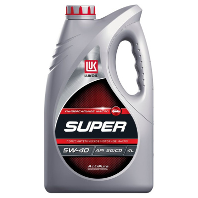 Масло моторное LUKOIL SUPER 5W-40 4 л