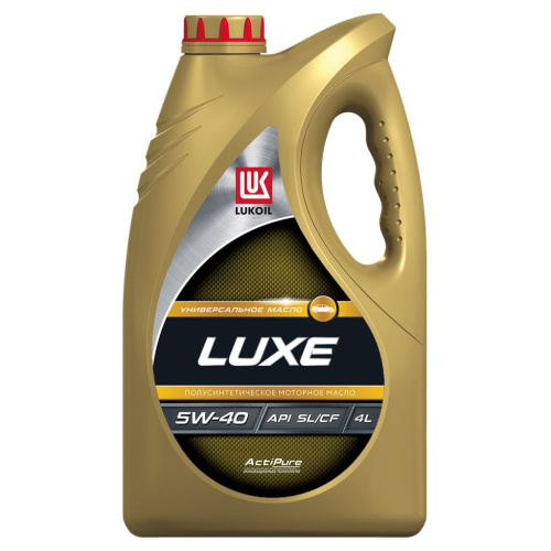 Масло моторное LUKOIL LUXE 5W-40 4 л