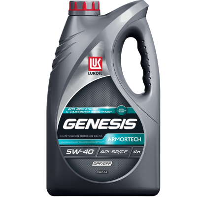 Масло моторное LUKOIL GENESIS ARMORTECH DPF/GPF 5W-40 4 л