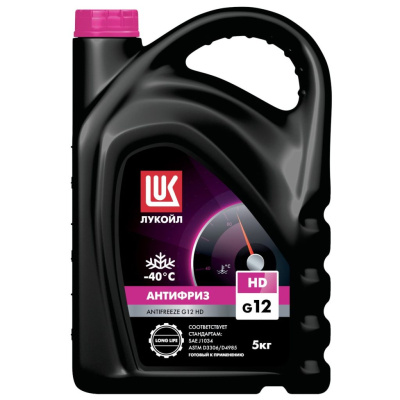 Антифриз ЛУКОЙЛ HD G12 5 кг