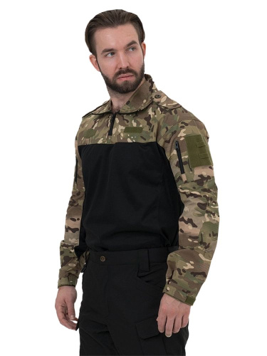 Лонгслив Remington Tactical Frog Long Sleeve Zipper Collar CP