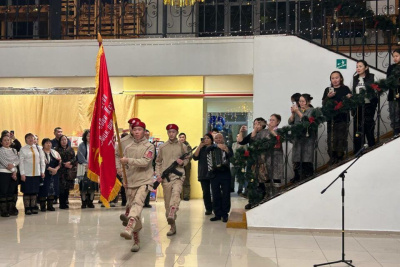 В Амгинском улусе состоялась эстафета «Знамя Победы» / ЯСИА   