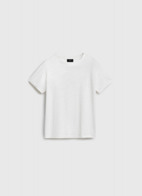 Футболка изо льна и хлопка, Бежевый