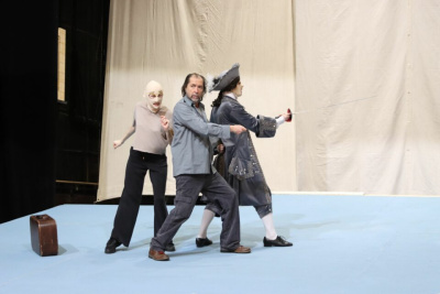 В Русском театре им. Пушкина готовят премьеру комедии дель арте «Венецианские близнецы» / ЯСИА   